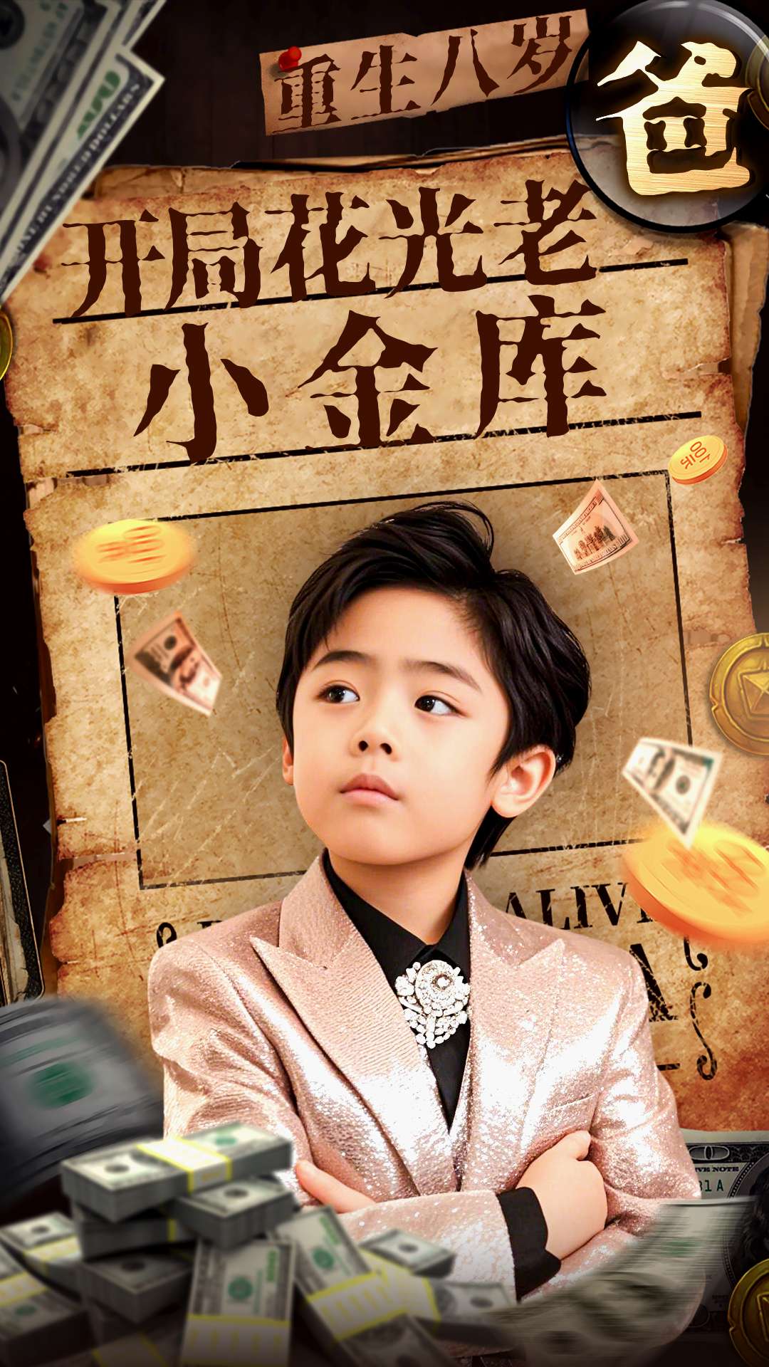 重生八歲，開(kāi)局花光老爸小金庫(kù)(全集)