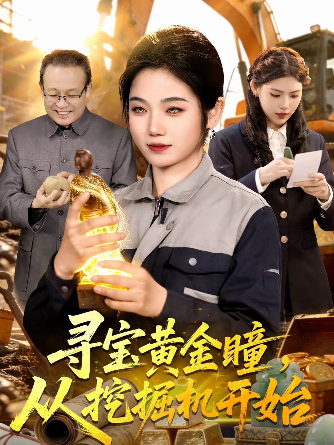 尋寶黃金瞳，從挖掘機(jī)開始(全集)